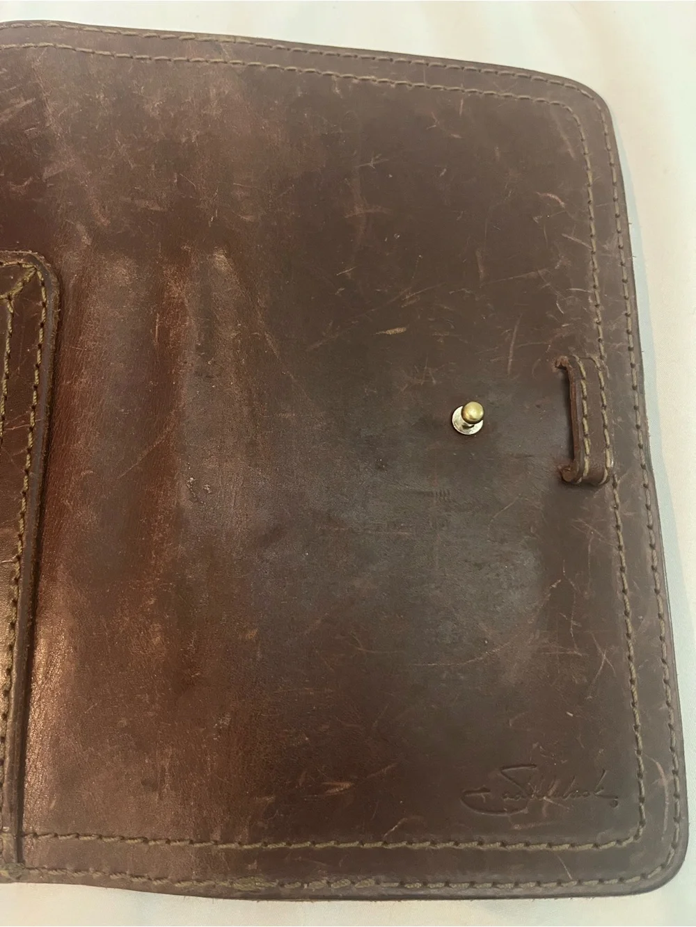 Saddleback Leather Big Wallet in Chestnut